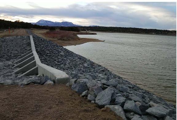 Walsenburg City Lake Dam