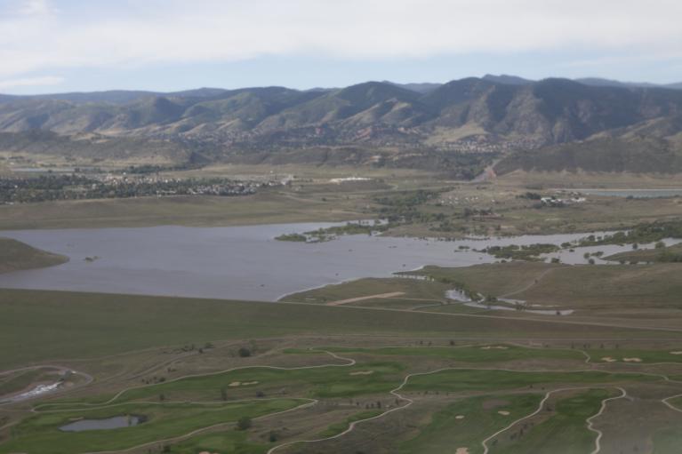 Aerial View of Bear Creek Lake