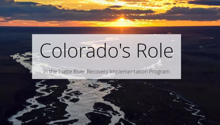 Platte River Recovery Implementation Program Story Map