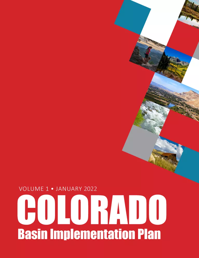 Red cover of the Colorado BIP report